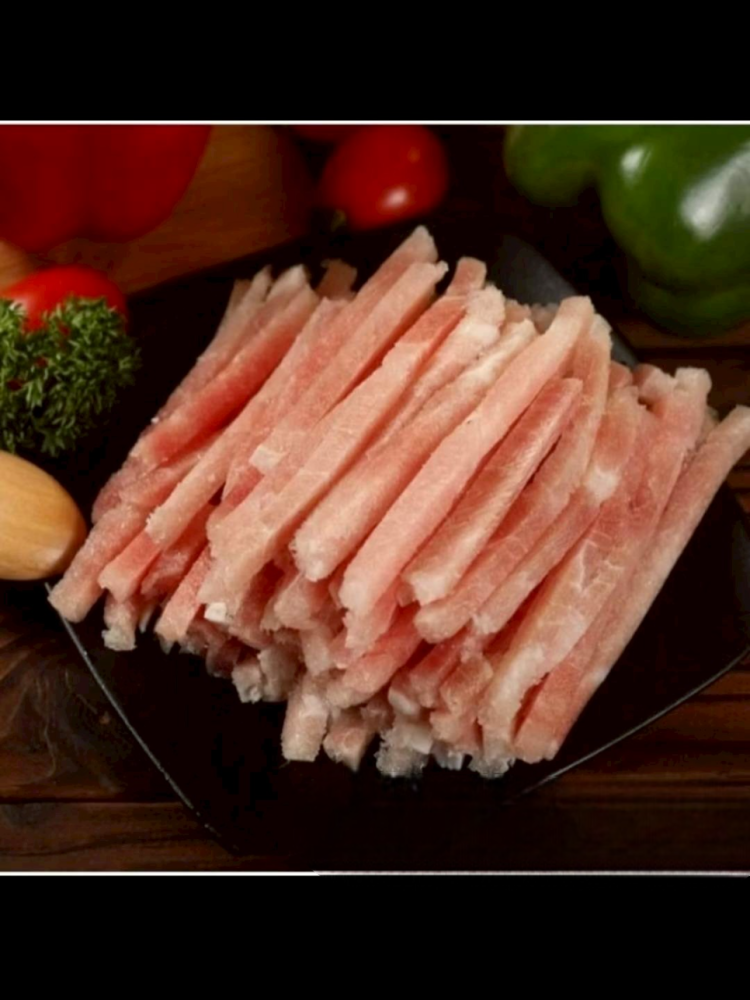 豬肉絲條